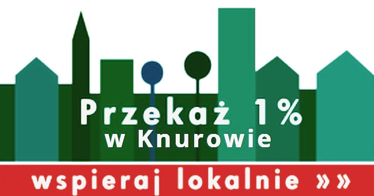 baner graficzny zachęcający do przekazania 1 procenta podatku przekierowujący na stronę iwop.pl